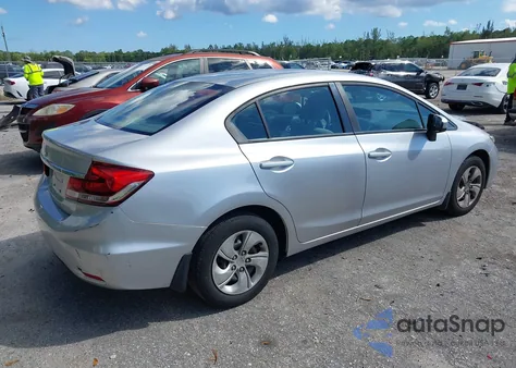 2015 Honda Civic Lx из США, поврежденный, VIN 19XFB2F5XFE263664